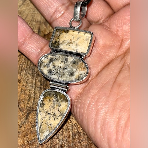 Large Dendritic Agate Pendant 3 1/4” - Picture 5 of 14